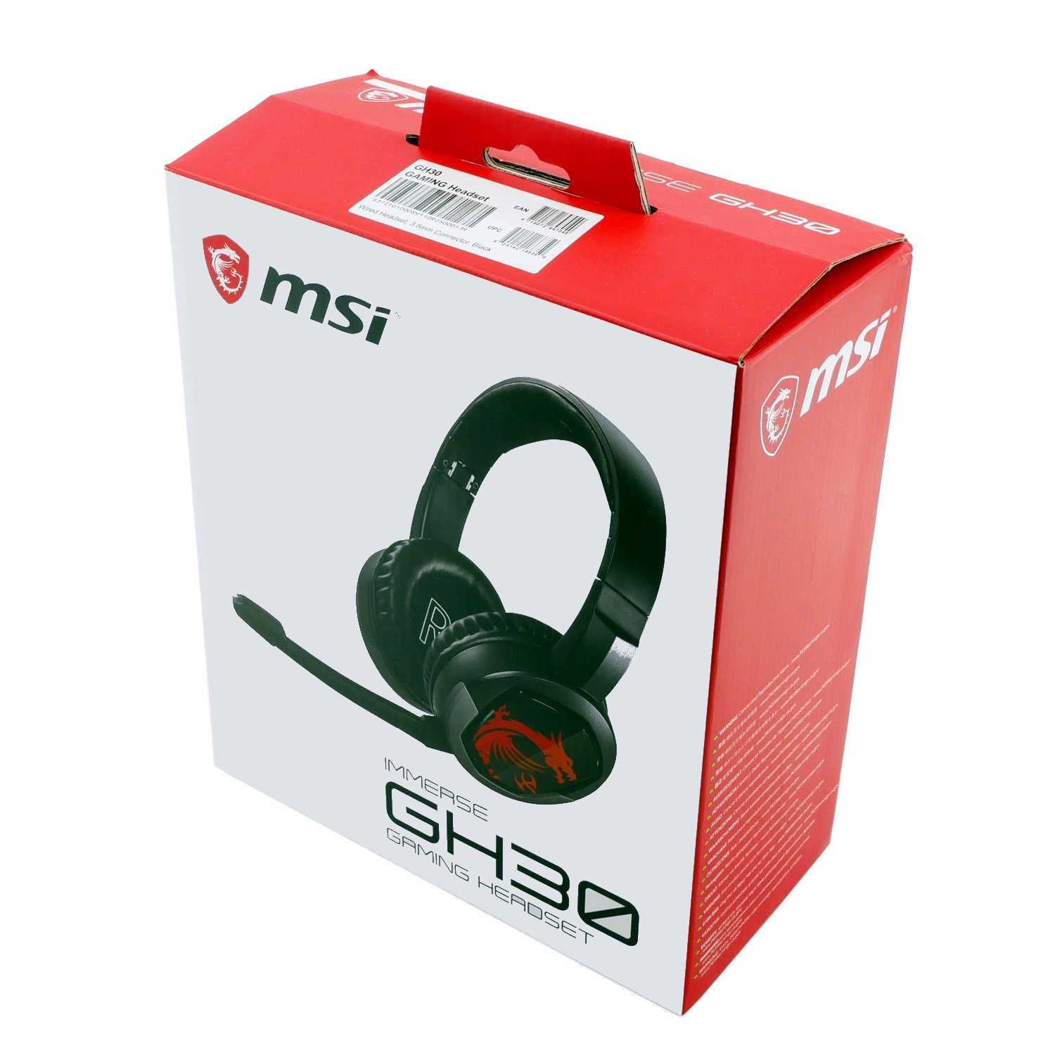 Обзор игровой гарнитуры msi immerse gh61