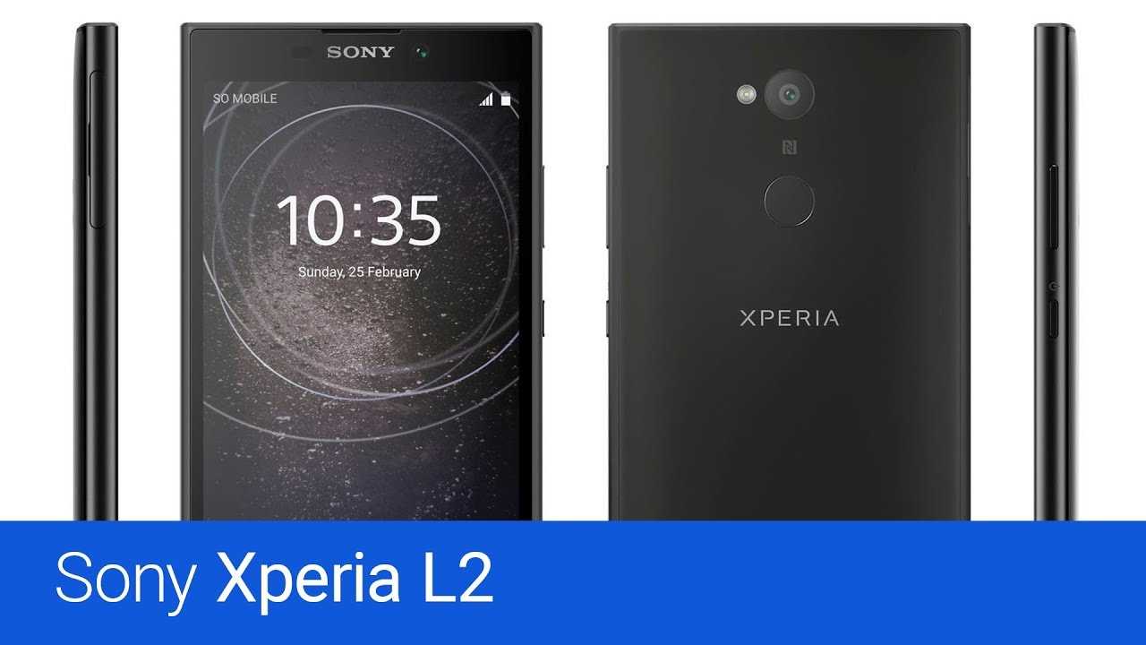 Обзор смартфона sony xperia l2 32 гб на русском и его характеристики