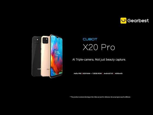 Обзор cubot x20 pro: характеристики, отзывы и фото