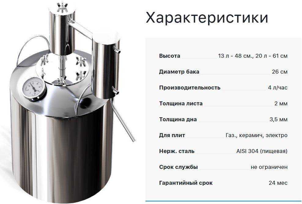 Лучшие самогонные аппараты колонного типа на 2023 год