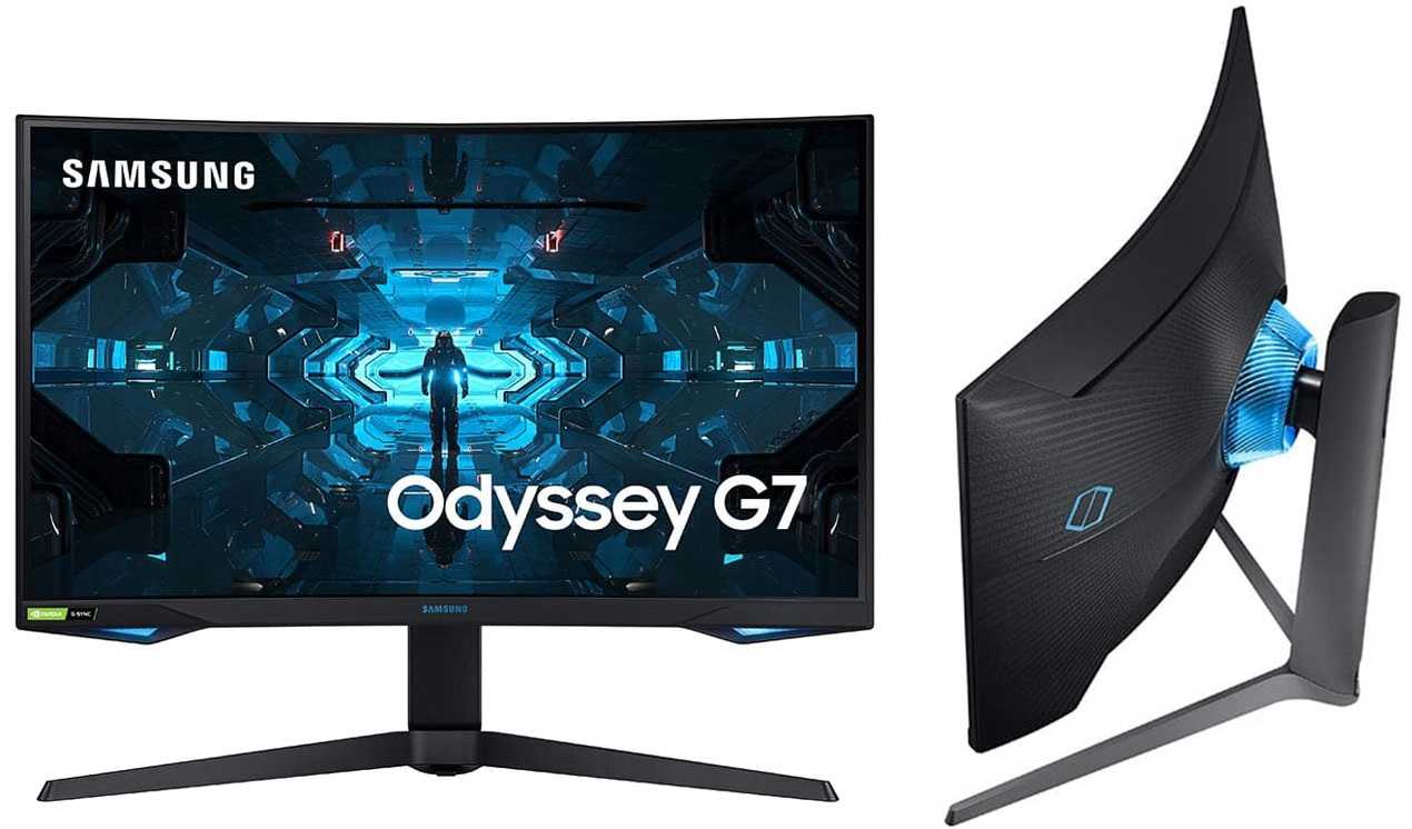 Тест и обзор: samsung odyssey g7 27 - быстрый игровой дисплей с сильным искривлением - hardwareluxx russia