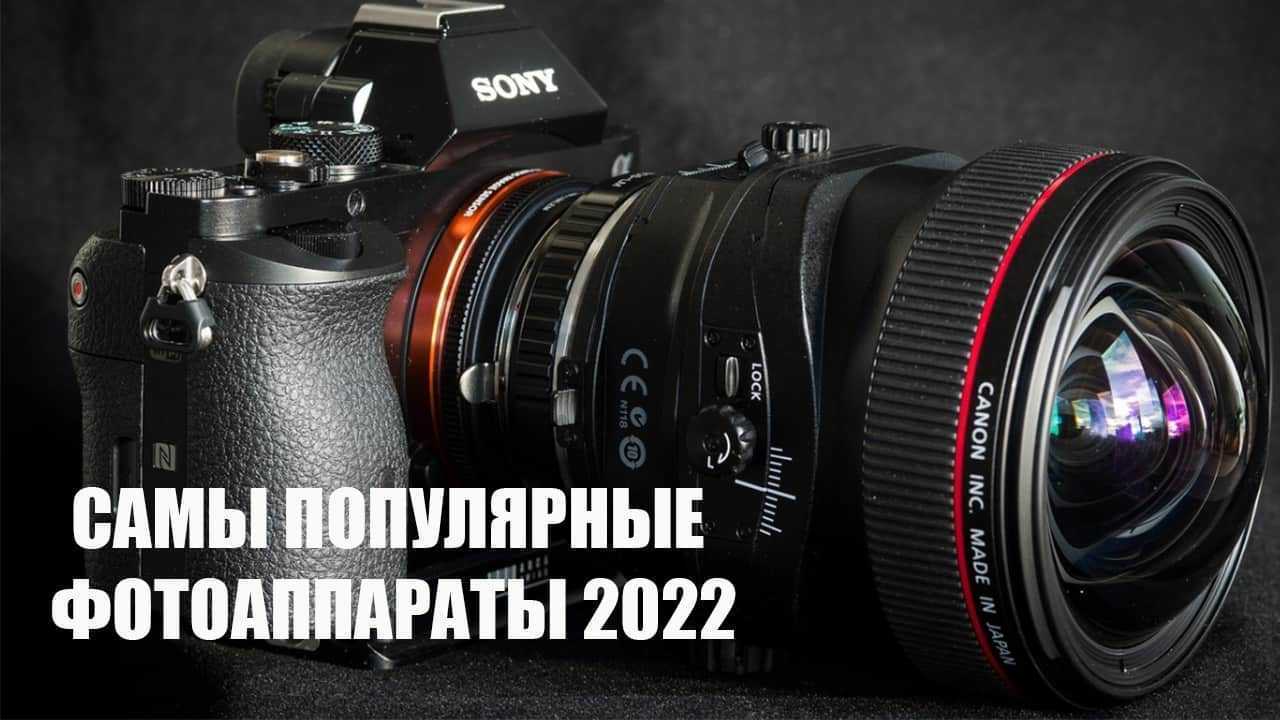 Топ-25 лучших фотоаппаратов для профессиональной съемки на 2023 год