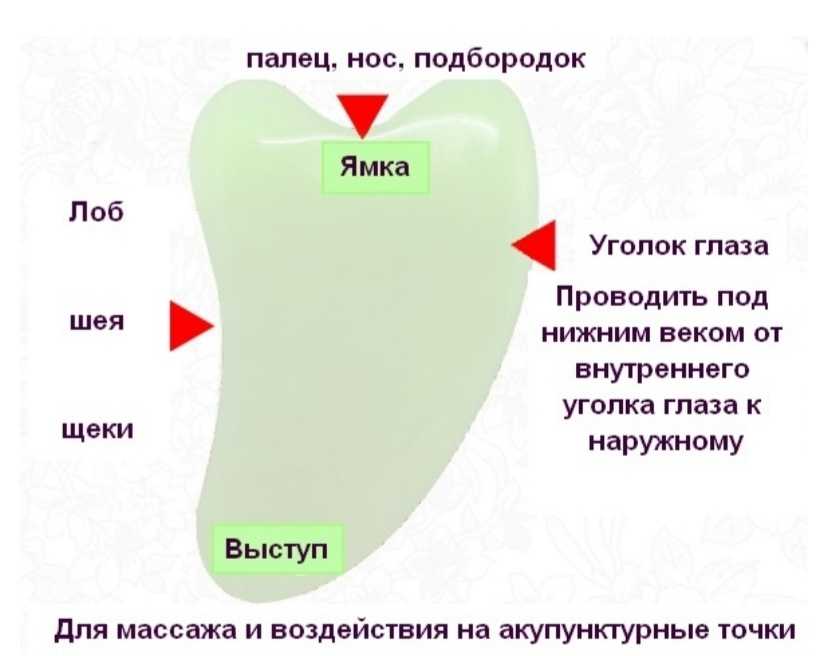 Скребок гуаша для лица: как использовать и как выбрать камень