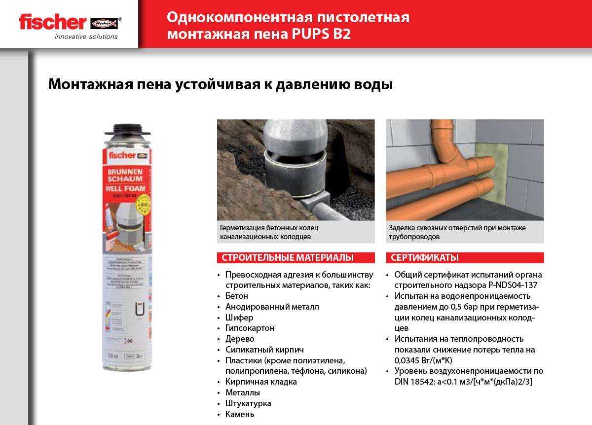 Какая пена монтажная лучше?