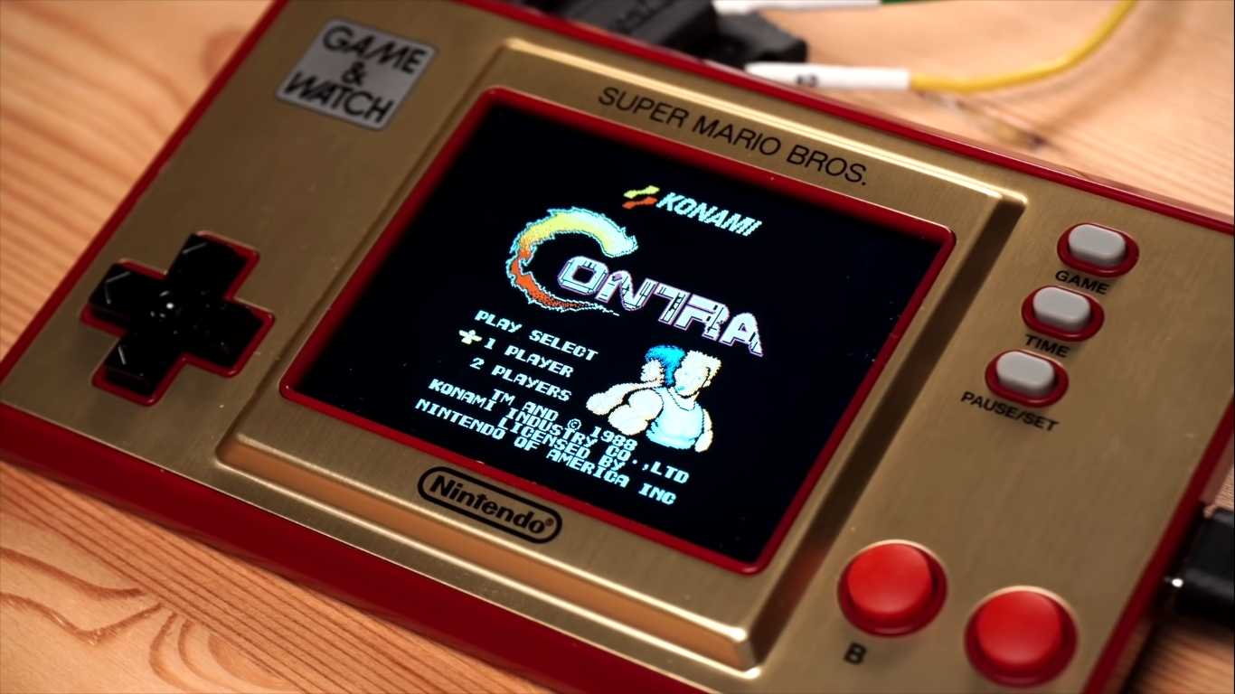 Game & watch тестирует super mario bros.: винтажный тренд нового поколения