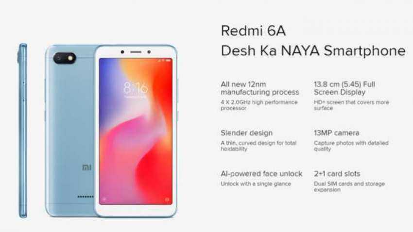 Смартфон xiaomi redmi 6a характеристики и обзор