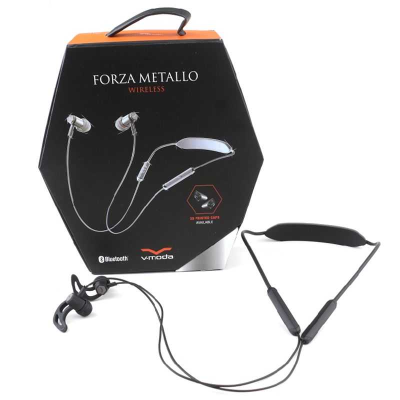 Если фантастический вид наушников с шейным ободом отпугивает вас, Forza Metallo Wireless от V-Moda предлагают стильную альтернативу