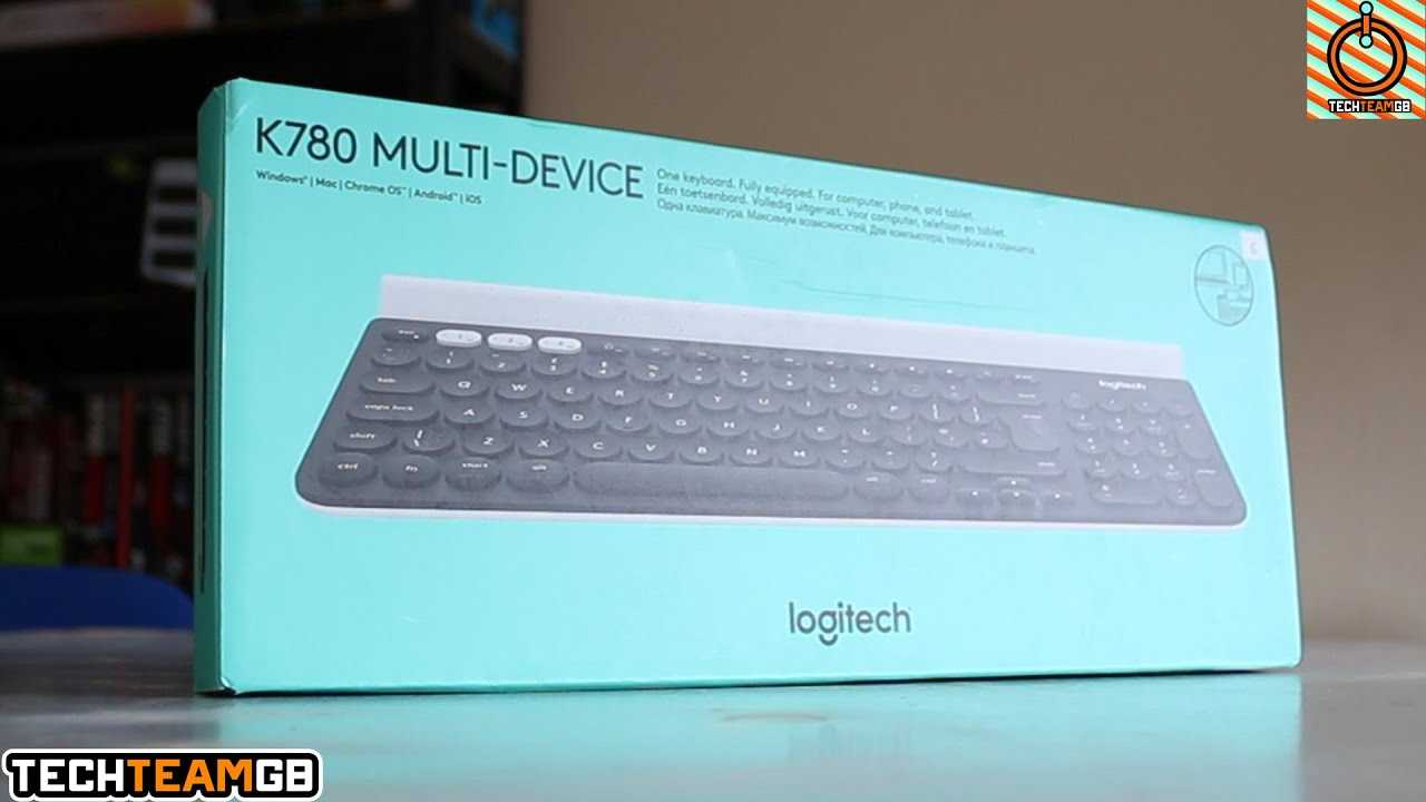 Logitech k780 multi-device wireless keyboard for computer, phone and tablet – flow cross-computer control compatible - speckles, white