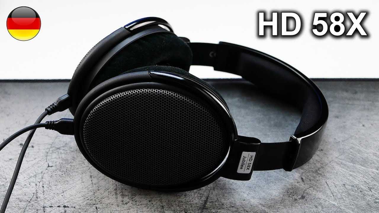 Обзор наушников sennheiser hd 58x jubilee от massdrop