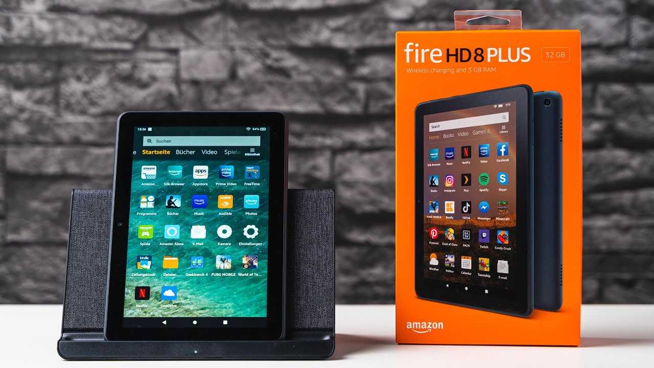 Недорогие планшеты amazon fire hd 8 демонстрируют на 30% более высокую производительность по сравнению с предыдущим поколением