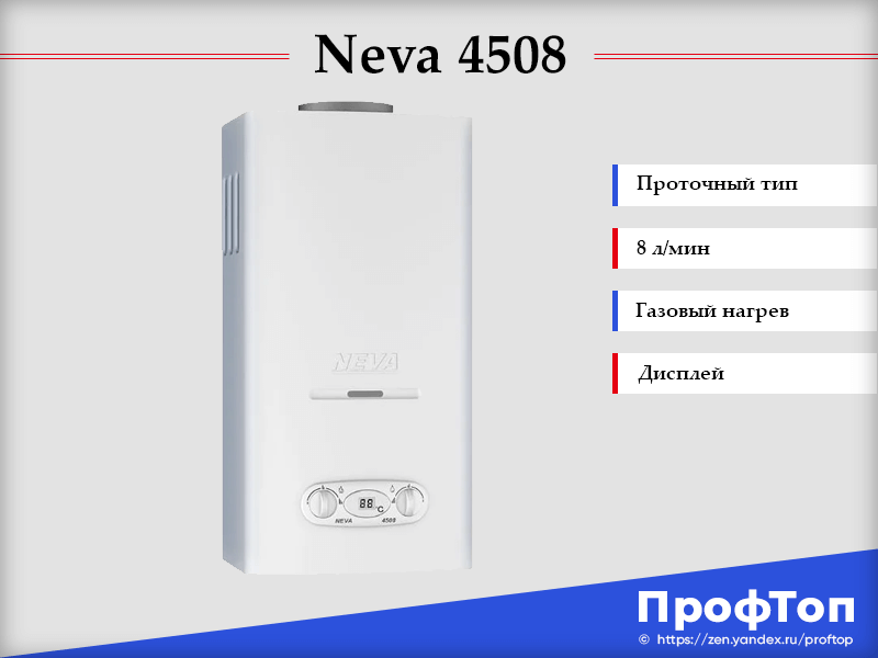 Лучшие газовые колонки 2023 года