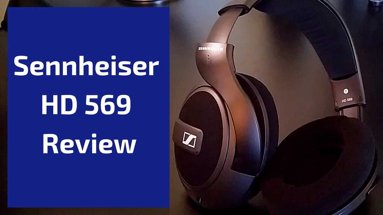 Проводная гарнитура sennheiser hd 569 черный обзор