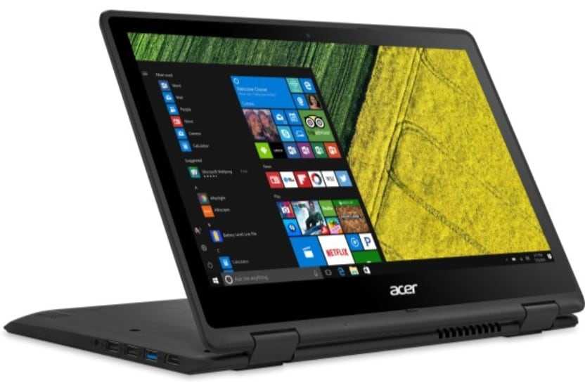 Acer Spin 5 – ноутбук трансформер 2-в-1, который отличается достаточно мощным железом и ярким 14-дюймовым дисплеем В комплекте есть стилус, что хорошее дополнение