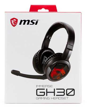 Обзор бюджетной игровой гарнитуры msi gh30 | rbk games